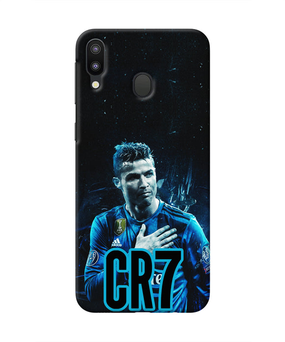 Christiano Ronaldo Blue Samsung M20 Real 4D Back Cover