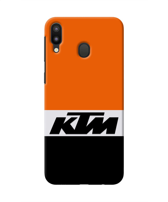 KTM Colorblock Samsung M20 Real 4D Back Cover