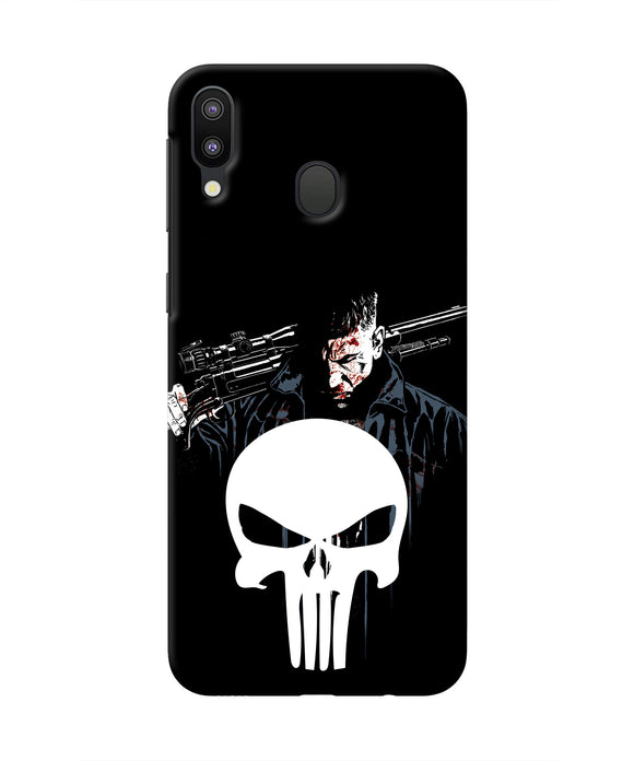 Punisher Character Samsung M20 Real 4D Back Cover