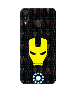 Iron Man Suit Samsung M20 Real 4D Back Cover