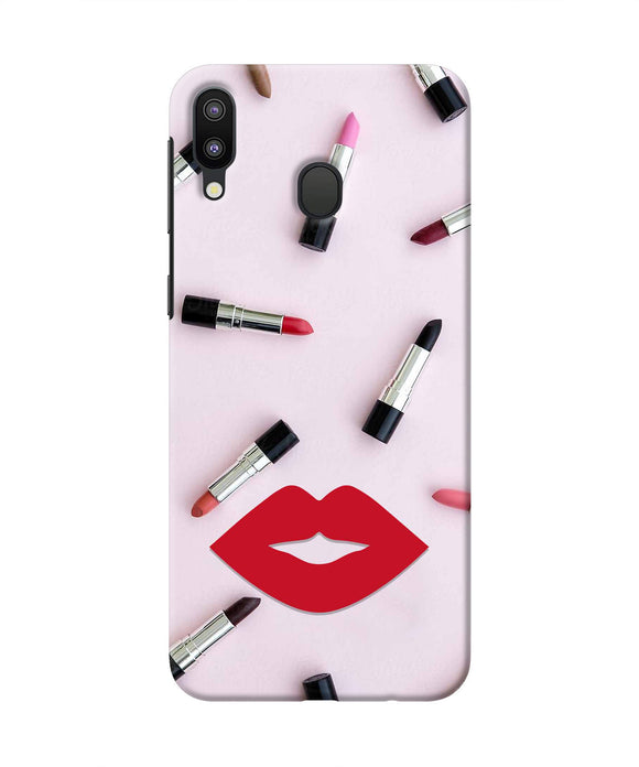 Lips Lipstick Shades Samsung M20 Real 4D Back Cover