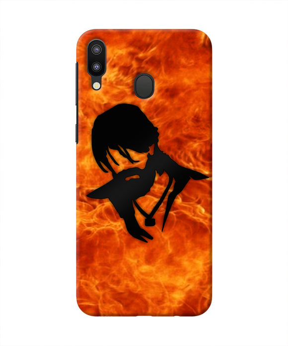 Rocky Bhai Face Samsung M20 Real 4D Back Cover