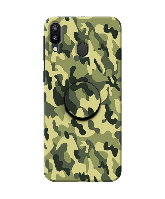 Camouflage Samsung M20 Pop Case