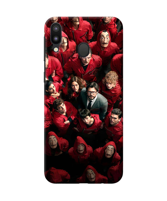 Money Heist Professor with Hostages Samsung M20 Back Cover