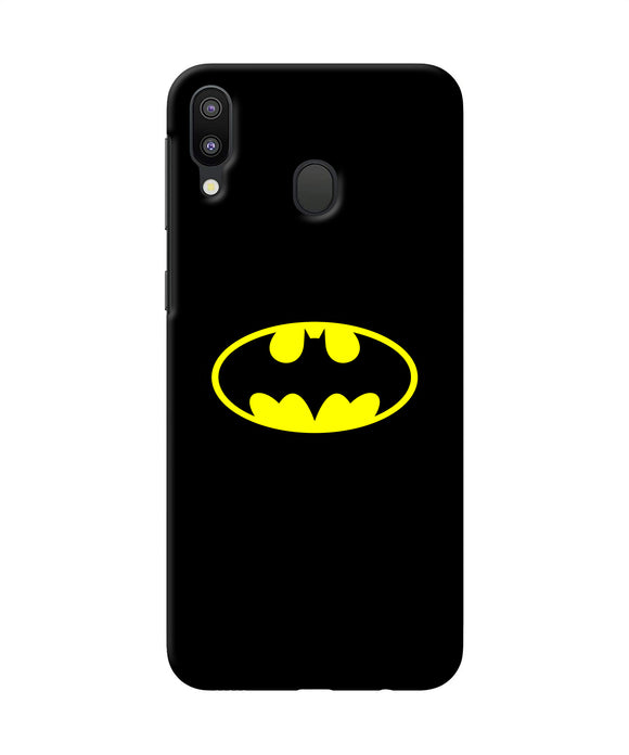 Batman Last Knight Print Black Samsung M20 Back Cover