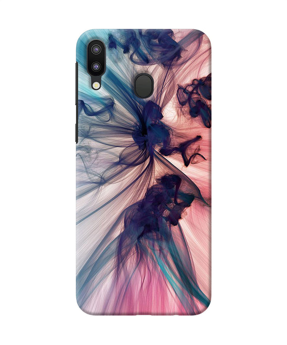 Abstract Black Smoke Samsung M20 Back Cover Case Online at Best