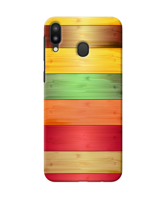 Wooden Colors Samsung M20 Back Cover