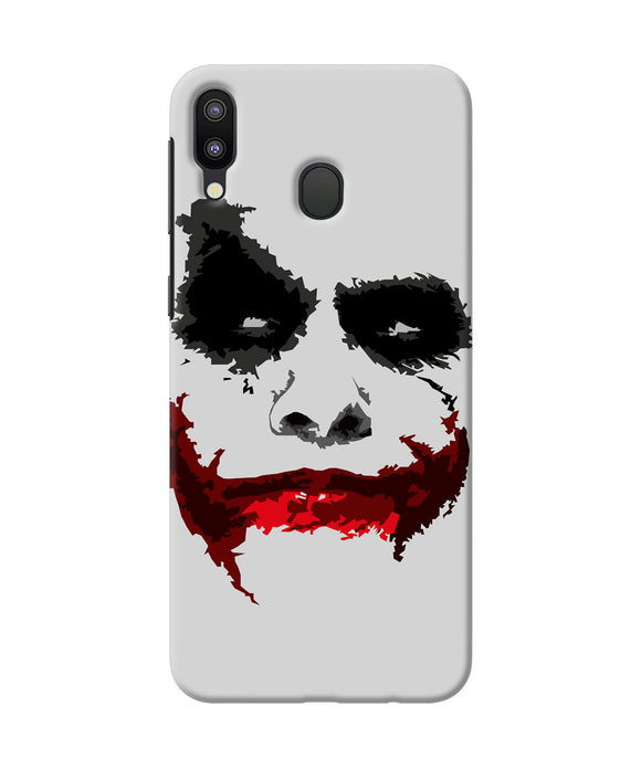 Joker Dark Knight Red Smile Samsung M20 Back Cover