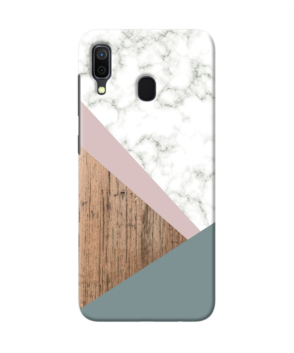 Marble Wood Abstract Samsung A30 Back Cover