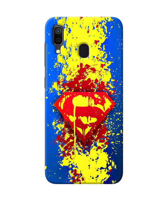 Superman Logo Samsung A30 Back Cover