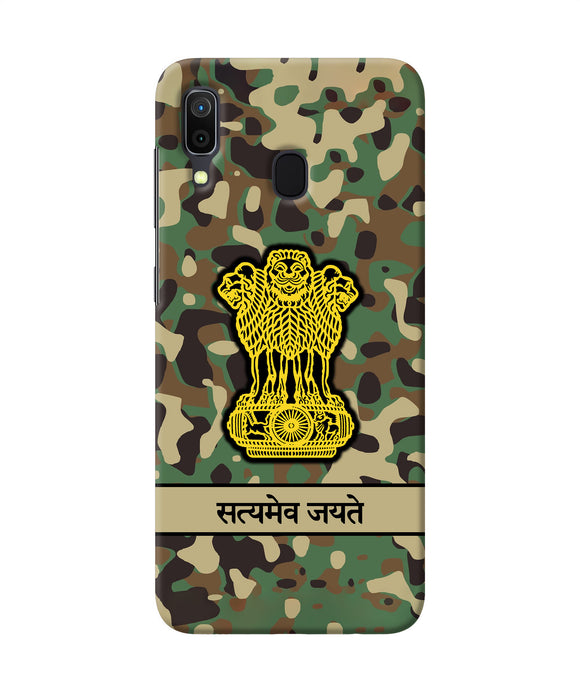Satyamev Jayate Army Samsung A30 Back Cover