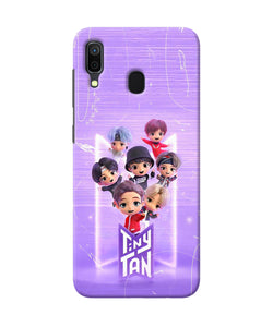 BTS Tiny Tan Samsung A30 Back Cover