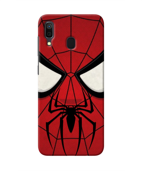 Spiderman Face Samsung A30 Real 4D Back Cover