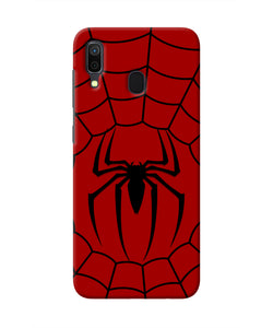 Spiderman Web Samsung A30 Real 4D Back Cover