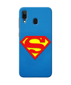 Superman Blue Samsung A30 Real 4D Back Cover