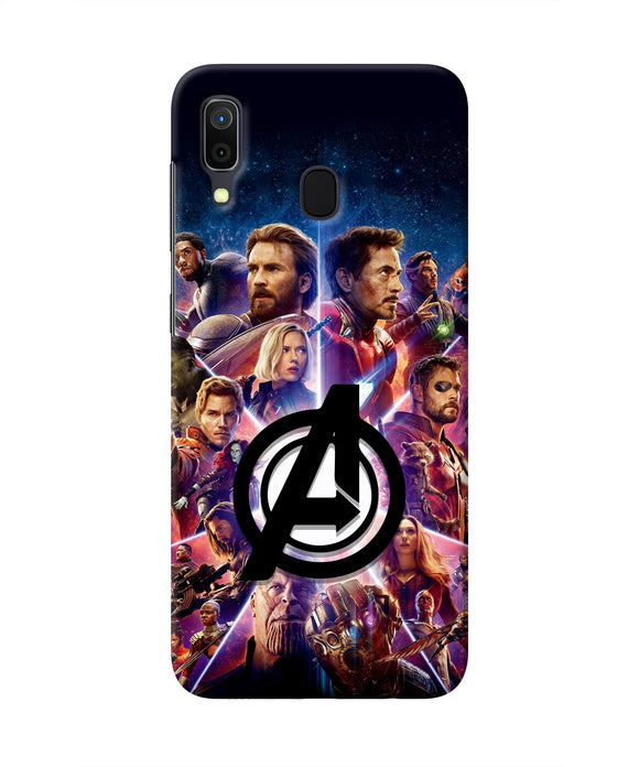 Avengers Superheroes Samsung A30 Real 4D Back Cover