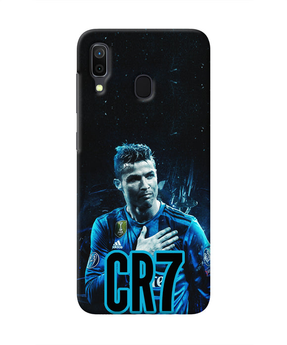 Christiano Ronaldo Blue Samsung A30 Real 4D Back Cover