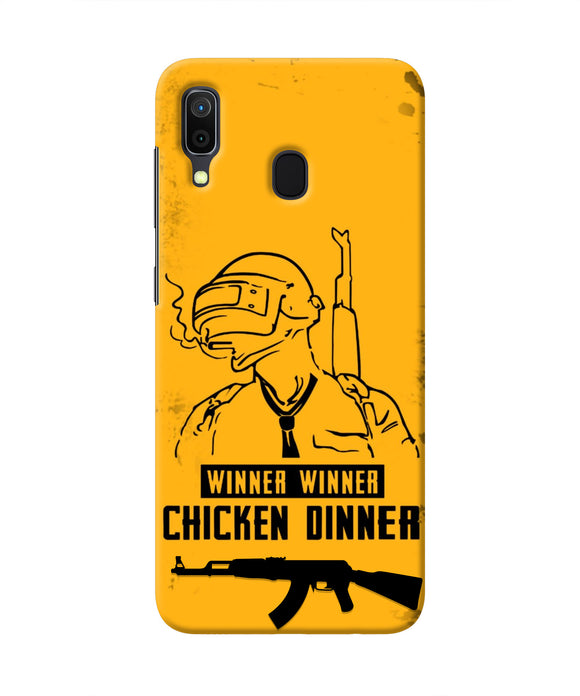 PUBG Chicken Dinner Samsung A30 Real 4D Back Cover