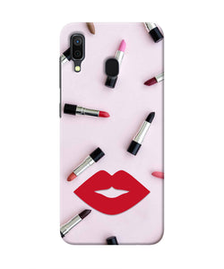 Lips Lipstick Shades Samsung A30 Real 4D Back Cover