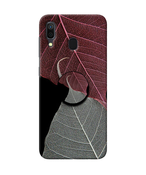 Leaf Pattern Samsung A30 Pop Case