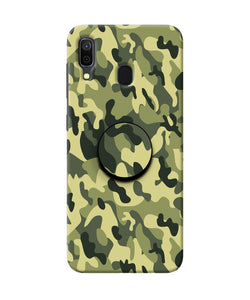 Camouflage Samsung A30 Pop Case