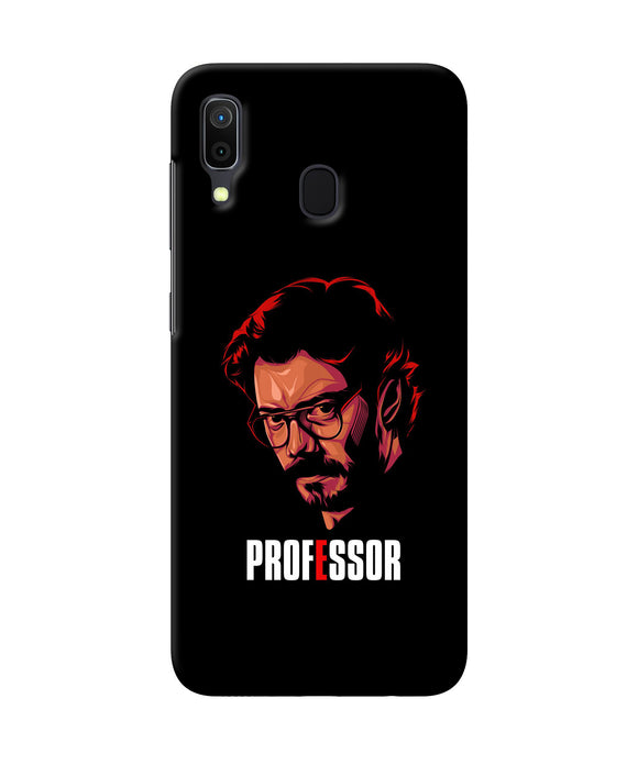 Money Heist Professor Sketch Samsung A30 Back Cover