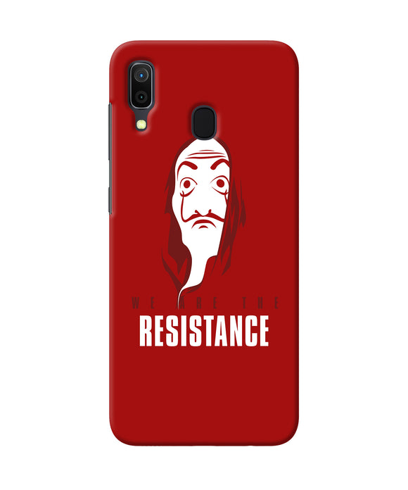 Money Heist Resistance Quote Samsung A30 Back Cover