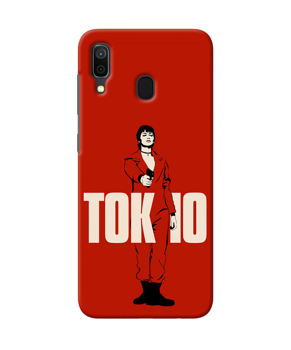 Money Heist Tokyo With Gun Samsung A30 Back Cover