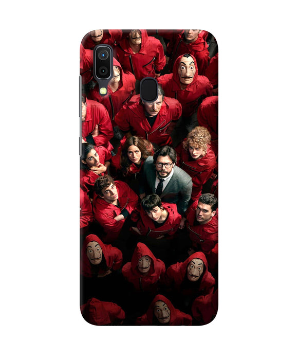 Money Heist Professor with Hostages Samsung A30 Back Cover