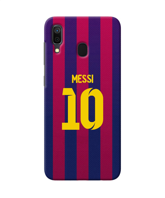 Messi 10 Tshirt Samsung A30 Back Cover