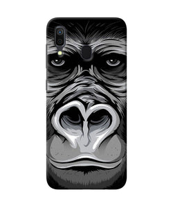 Black Chimpanzee Samsung A30 Back Cover