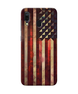 Vintage Us Flag Samsung A30 Back Cover