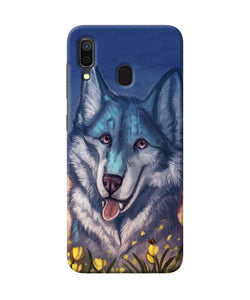 Cute Wolf Samsung A30 Back Cover