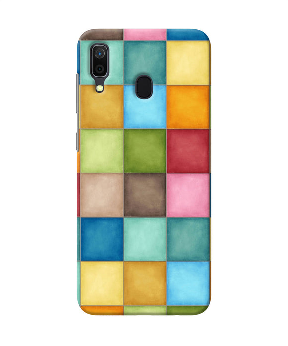 Abstract Colorful Squares Samsung A30 Back Cover