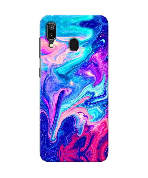 Abstract Colorful Water Samsung A30 Back Cover