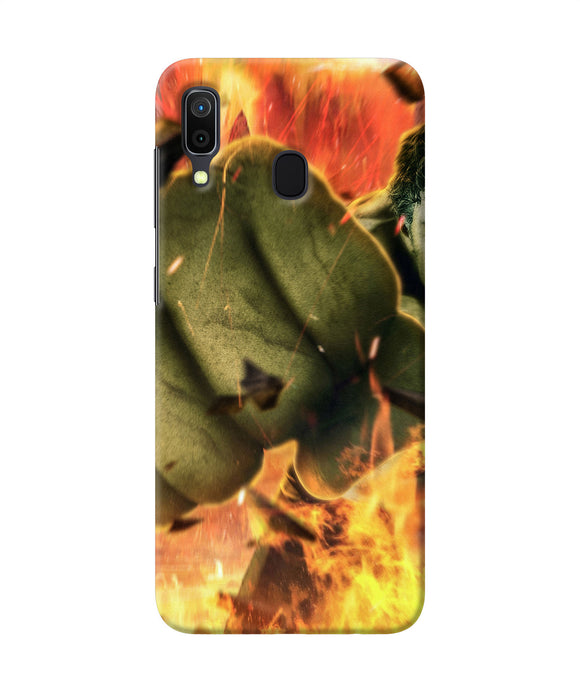 Hulk Smash Samsung A30 Back Cover