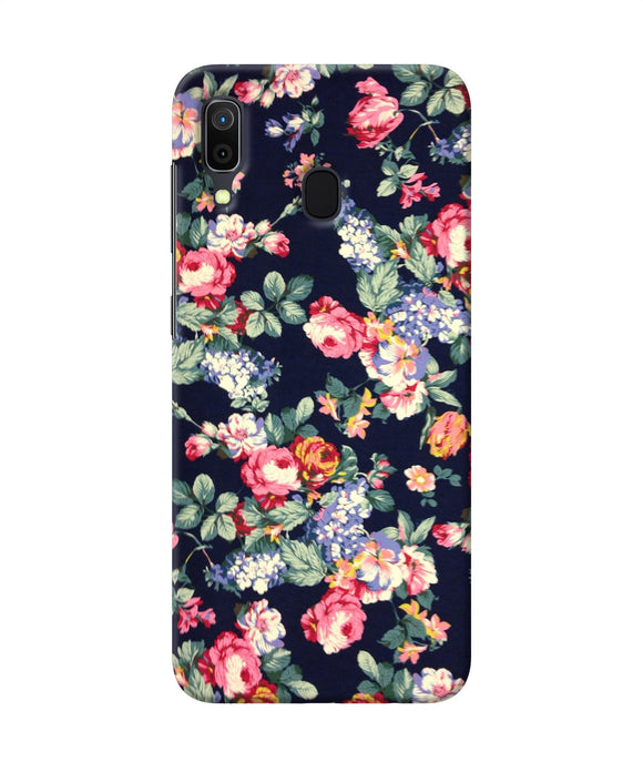 Natural Flower Print Samsung A30 Back Cover