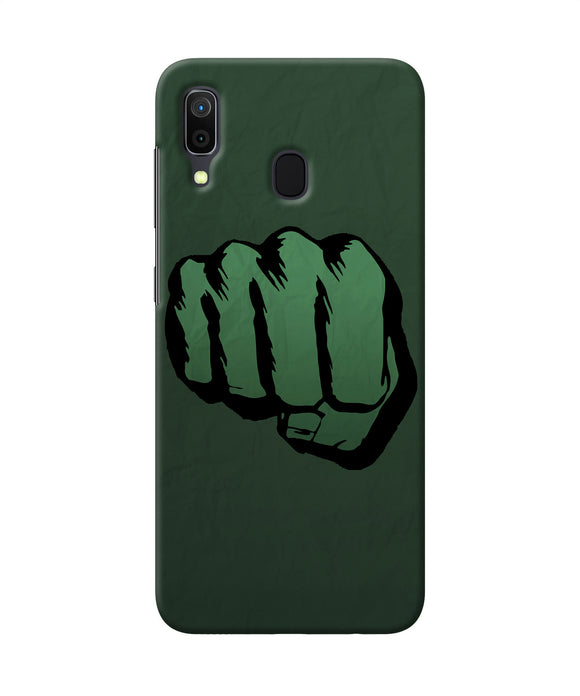 Hulk Smash Logo Samsung A30 Back Cover