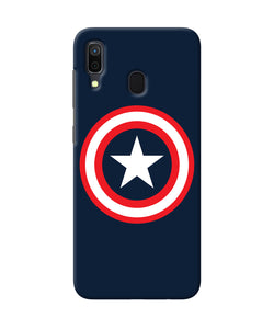 Captain America Logo Samsung A30 Back Cover