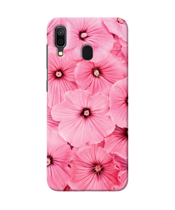 Pink Flowers Samsung A30 Back Cover