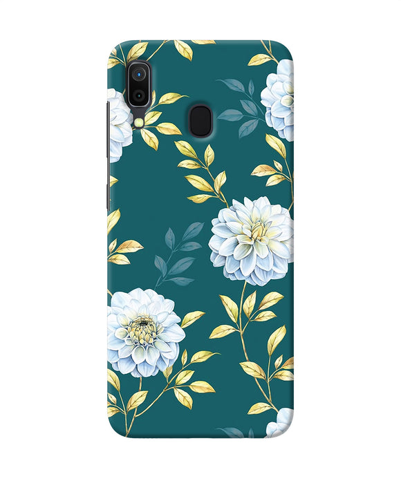 Flower Canvas Samsung A30 Back Cover