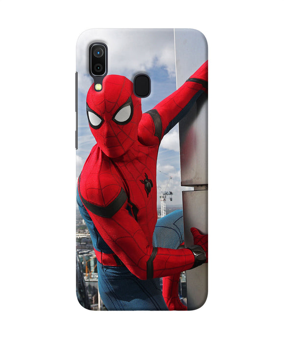 Spiderman On The Wall Samsung A30 Back Cover