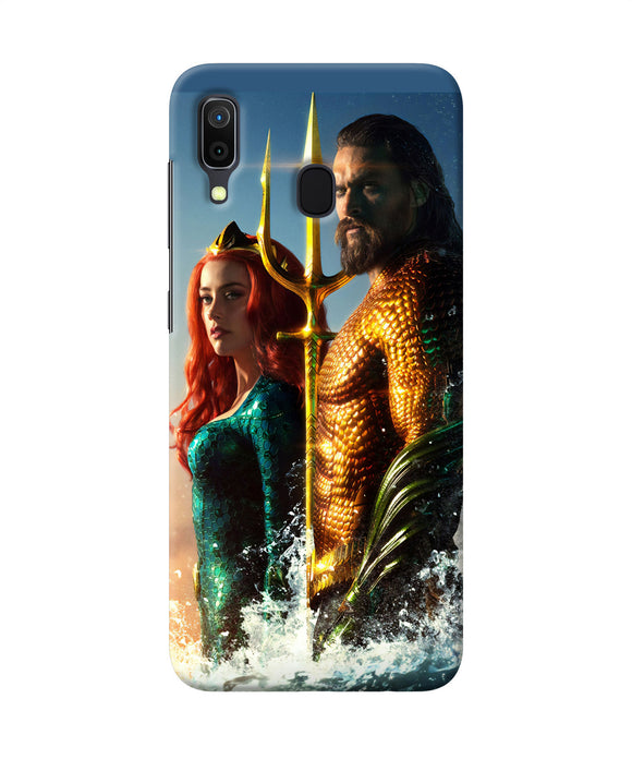 Aquaman Couple Samsung A30 Back Cover