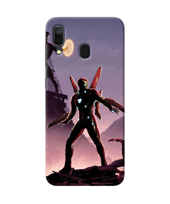 Ironman On Planet Samsung A30 Back Cover