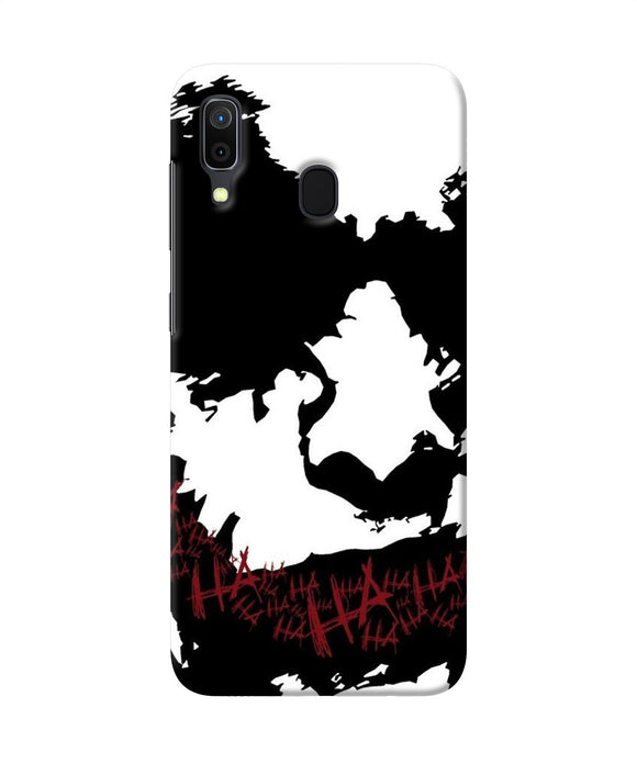 Black And White Joker Rugh Sketch Samsung A30 Back Cover