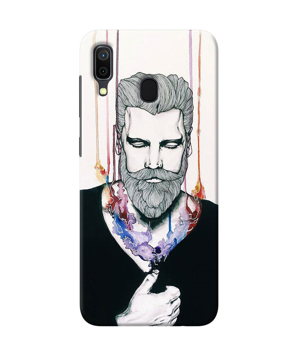 Beard Man Character Samsung A30 Back Cover