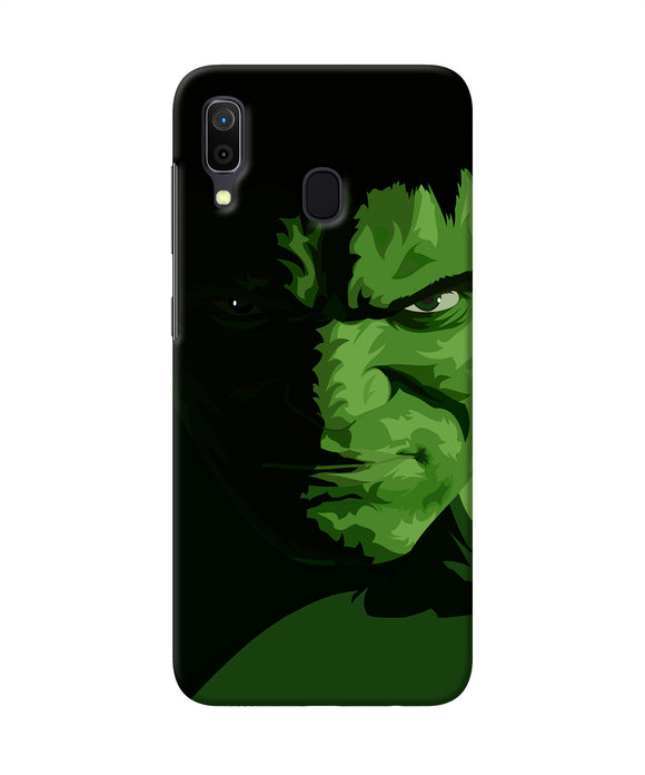 Hulk Green Painting Samsung A30 Back Cover