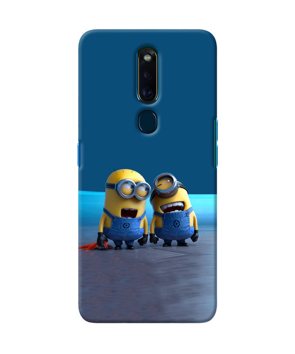 Minion Laughing Oppo F11 Pro Back Cover