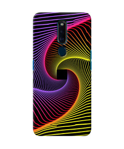 Colorful Strings Oppo F11 Pro Back Cover