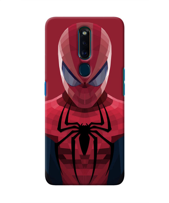 Spiderman Art Oppo F11 Pro Real 4D Back Cover